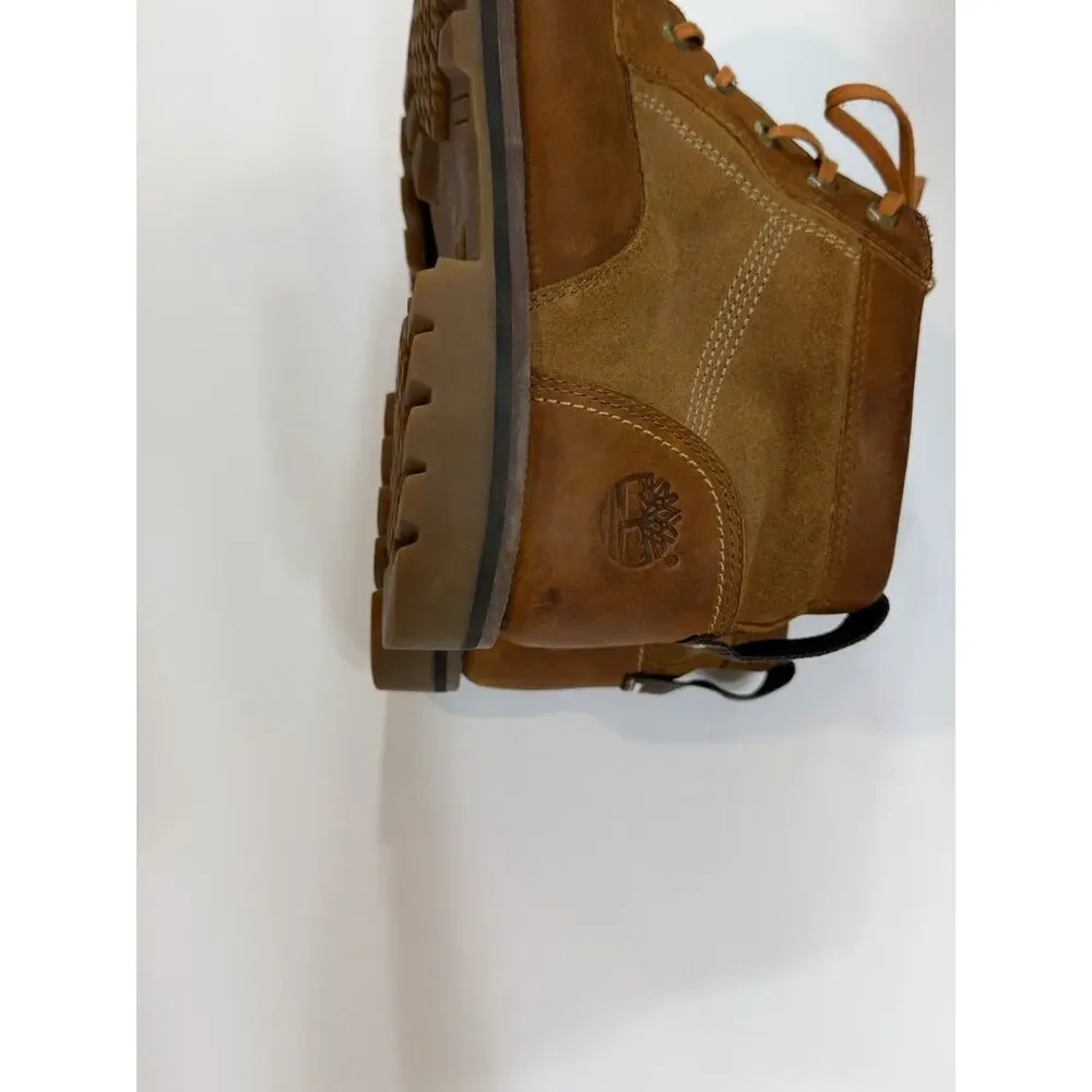 Timberland Larchmont Chukka Boots Men’s 11.5 Brown Leather Suede A13HD Ortholite